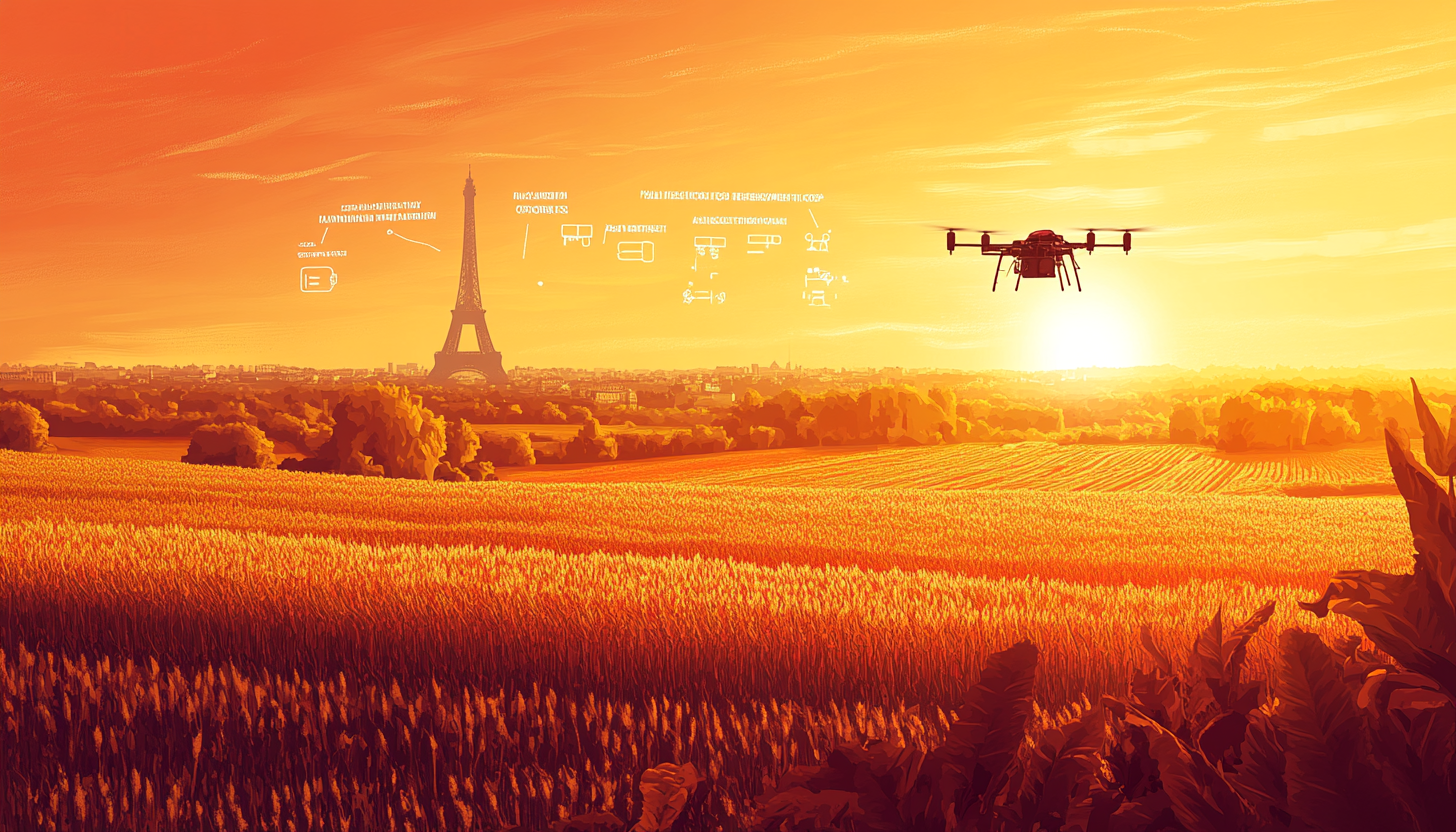 Prestation drone agricole