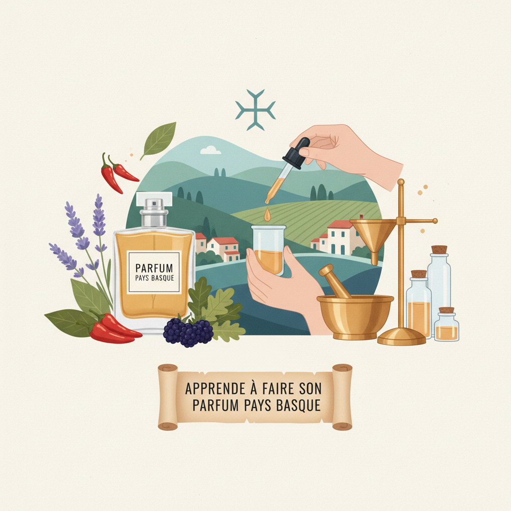 apprendre à faire son parfum pays basque