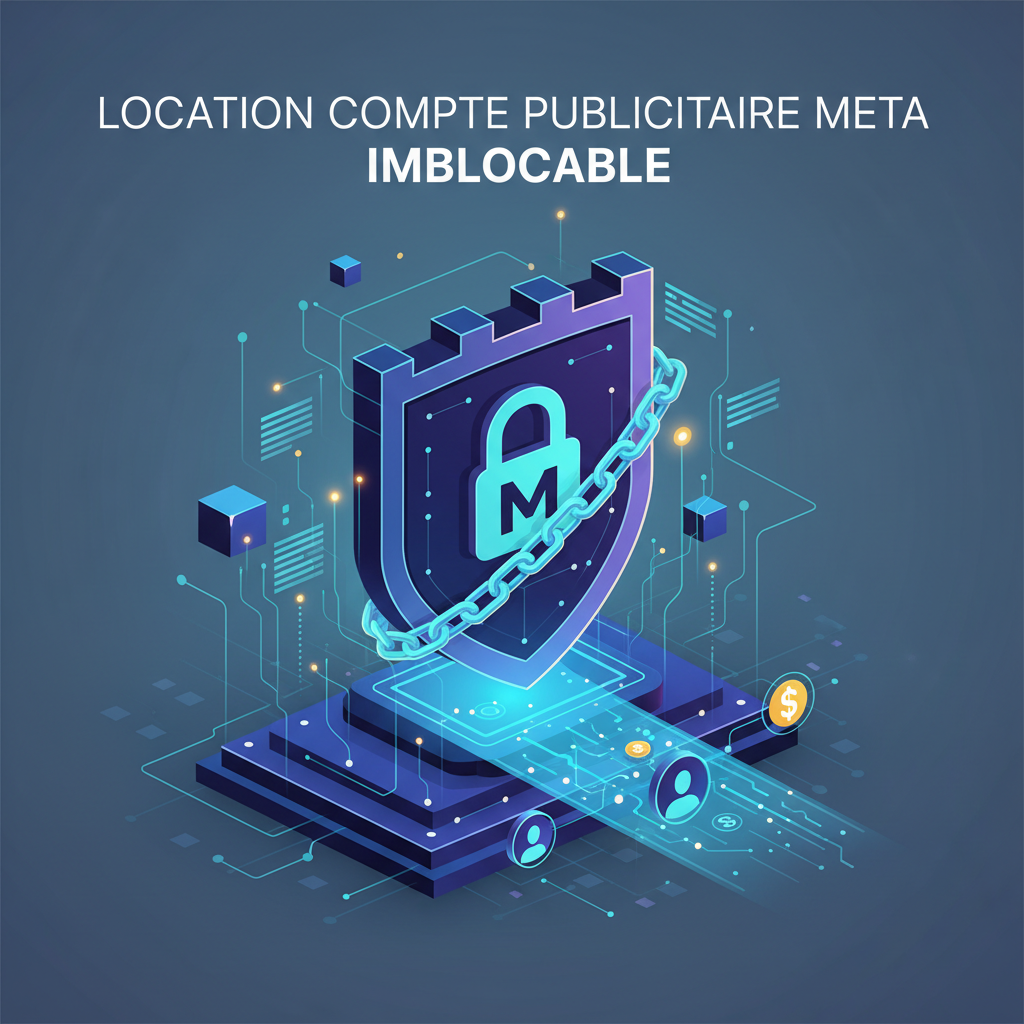 location compte publicitaire meta imblocable