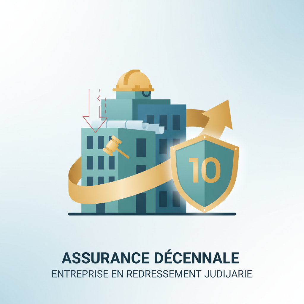 Assurance décennale pour entreprise en redressement judiciaire